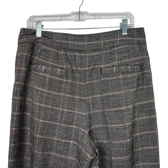 Express High Rise Plaid Metallic Trouser Dress Pants Size 12R - Picture 5 of 15